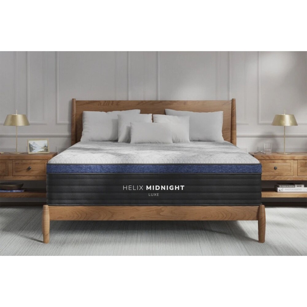 Helix Midnight Luxe Queen Mattress – Sanitized & Recompacted - Free Delivery